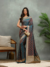 Jamavar Banarasi Woven Saree